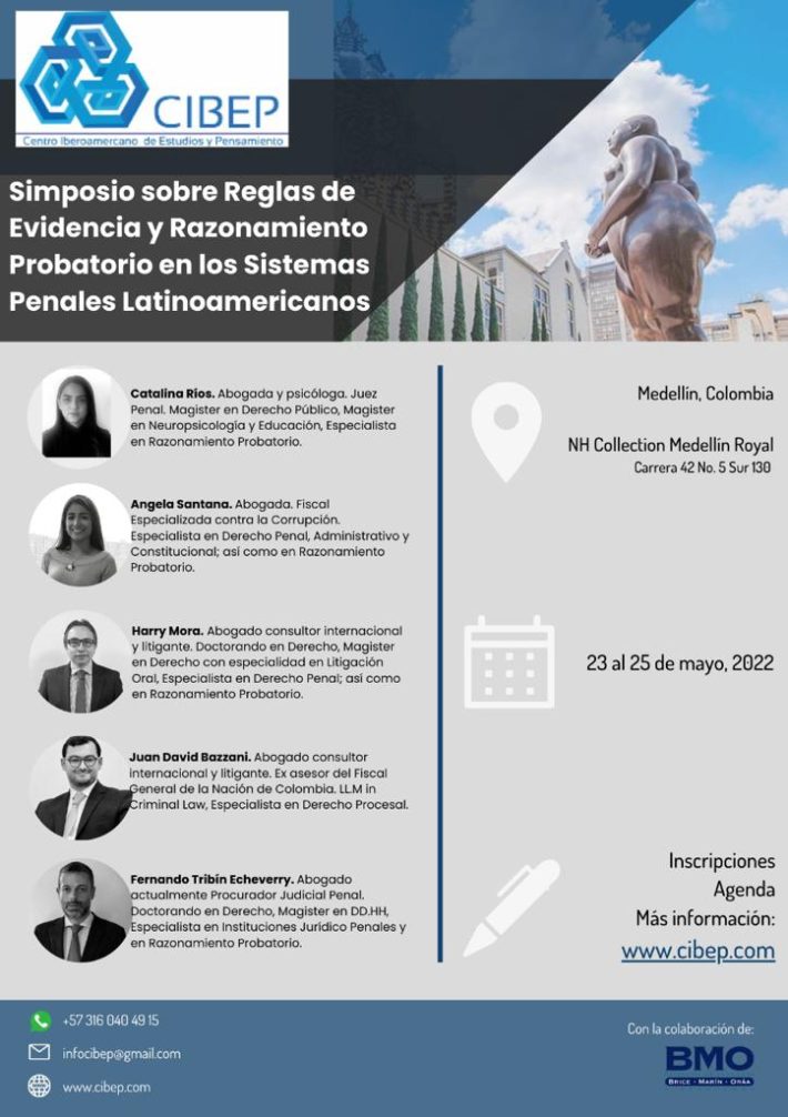 Simposio sobre Reglas de Evidencia y Razonamiento Probatorio en los Sistemas Penales Latinoamericanos